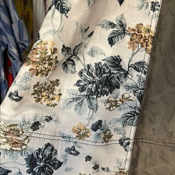 Floral Patchwork Strapless Dress - Picture 2 of 9